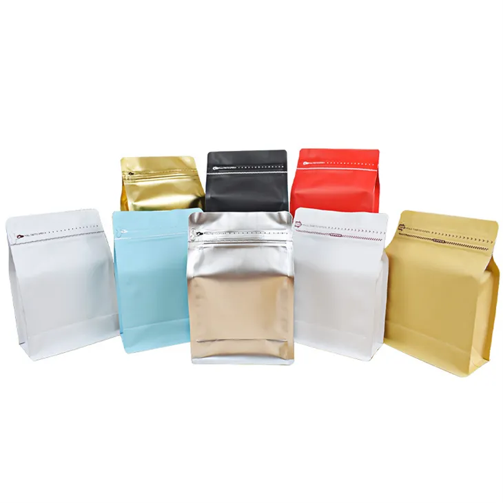 Stående poser med afgasningsventil