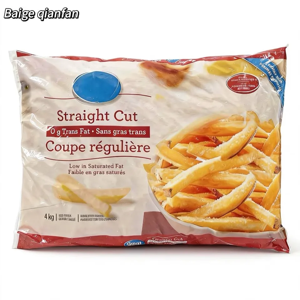 Tilpassede frosne pommes frites emballageposer