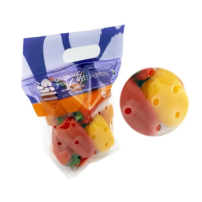 Frugt Og Grøntsagspose Med Huller