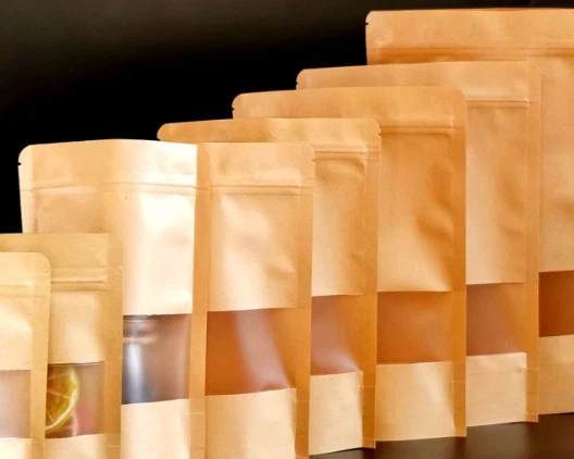 Laminerede Kraft papirposer rabatpris