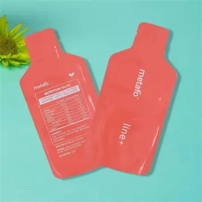 Brugerdefineret formet tresidet forsegling Mylar pose drikkevareemballage Specialformposer