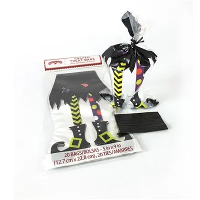 Plastcellofan OPP Halloween Treat Slikposer Custom Græskar